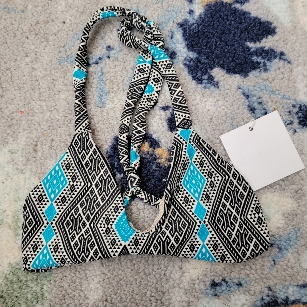 acacia Yelapa Bikini Top in Thai size S NWT